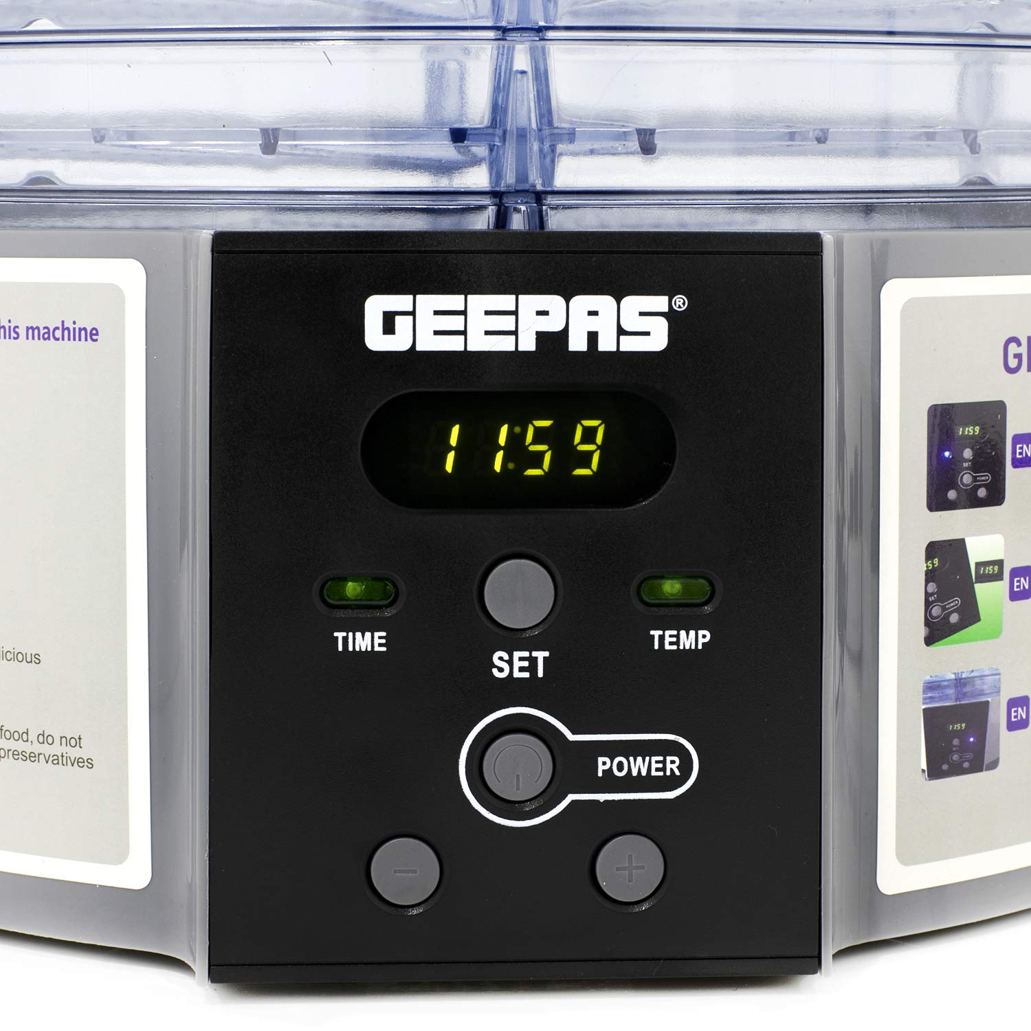 Geepas Digital Food Dehydrator Geepas Digital Food Dehydrator